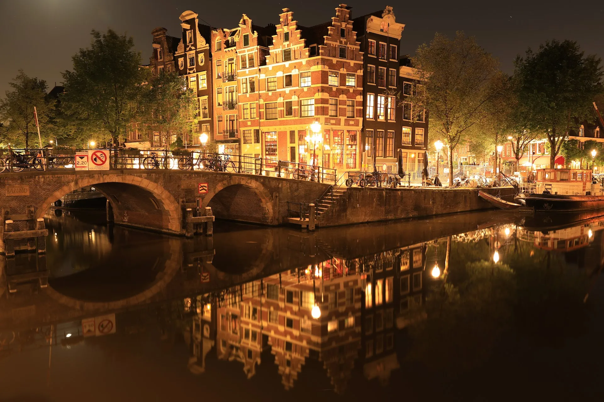 Brouwersgracht at Golden Hour