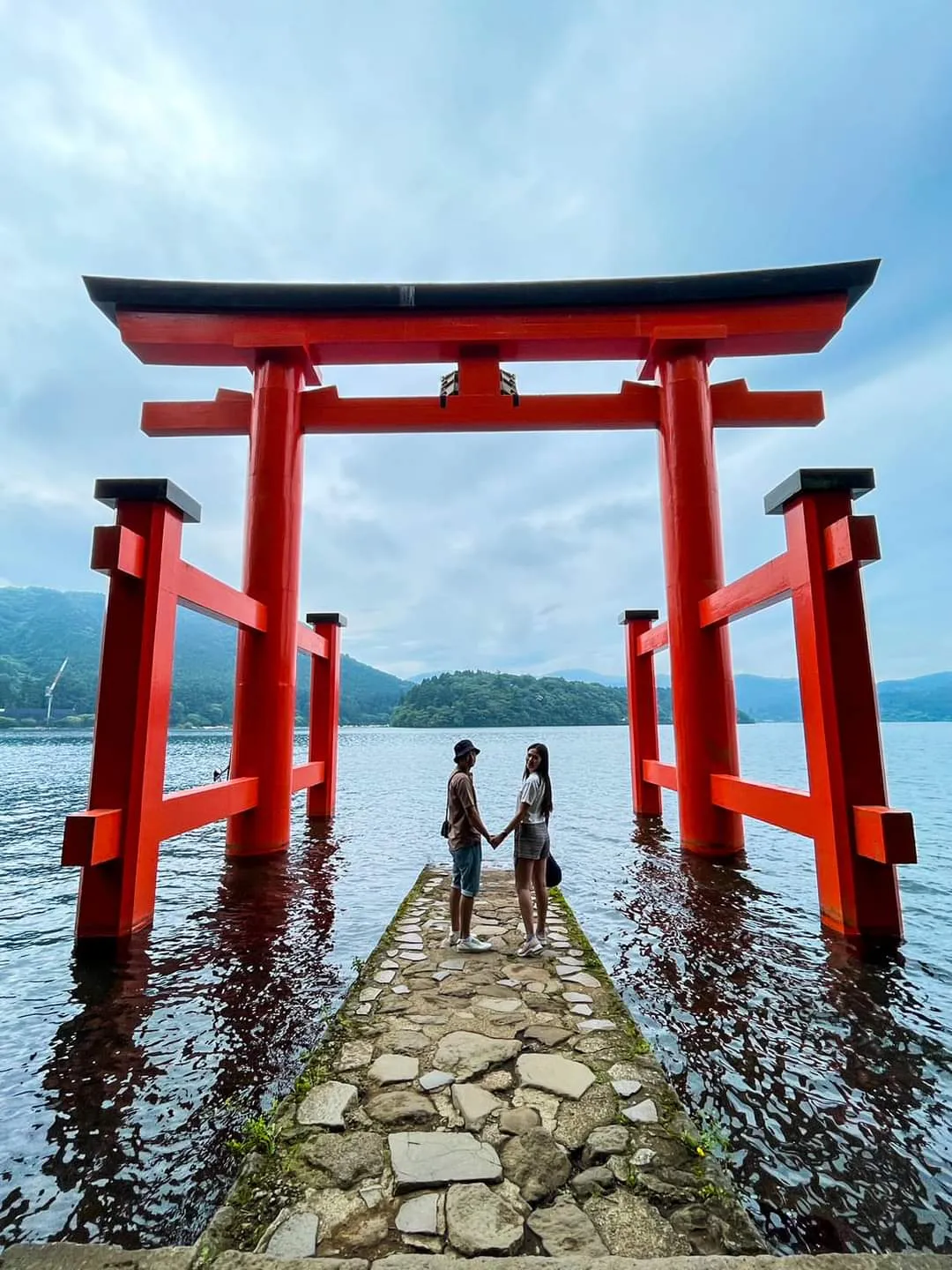 Hakone Shrine Floating Torii