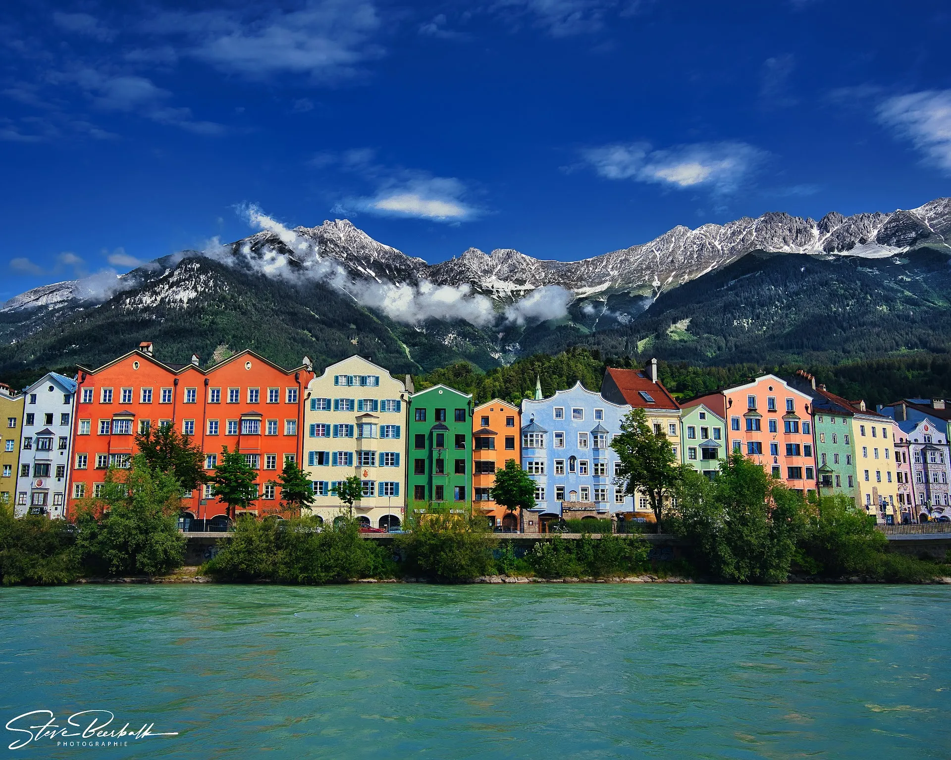 Mariahilf Colourful Houses